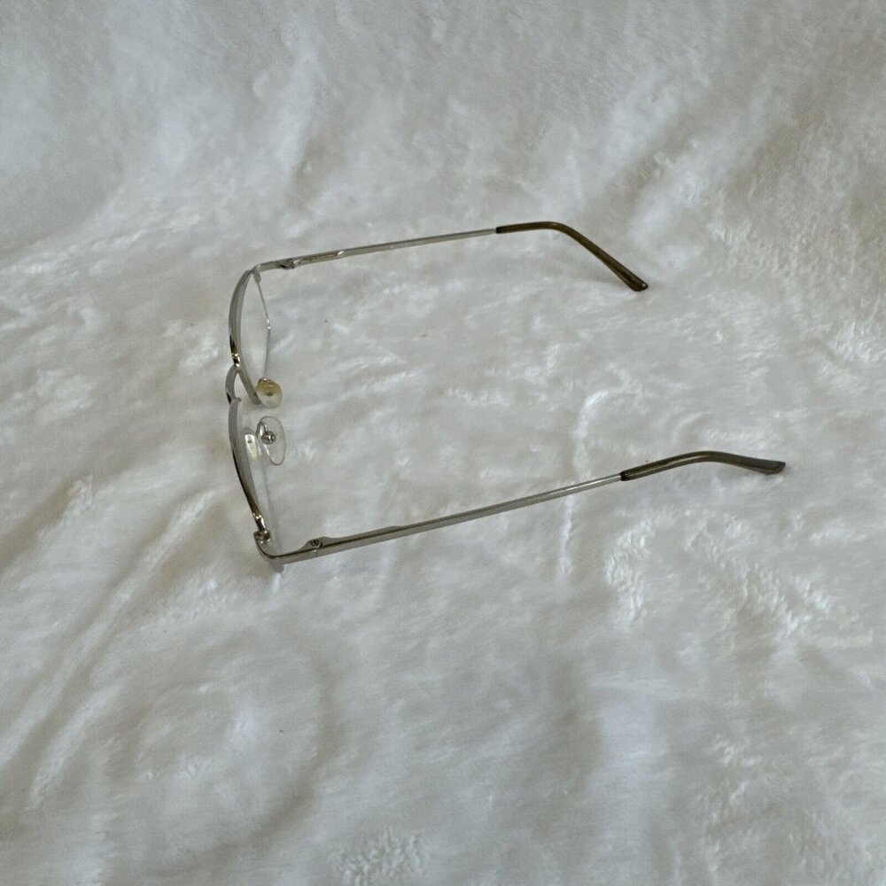 Rectangular Frame Reading Glasses 2.75 Silver Met… - image 3